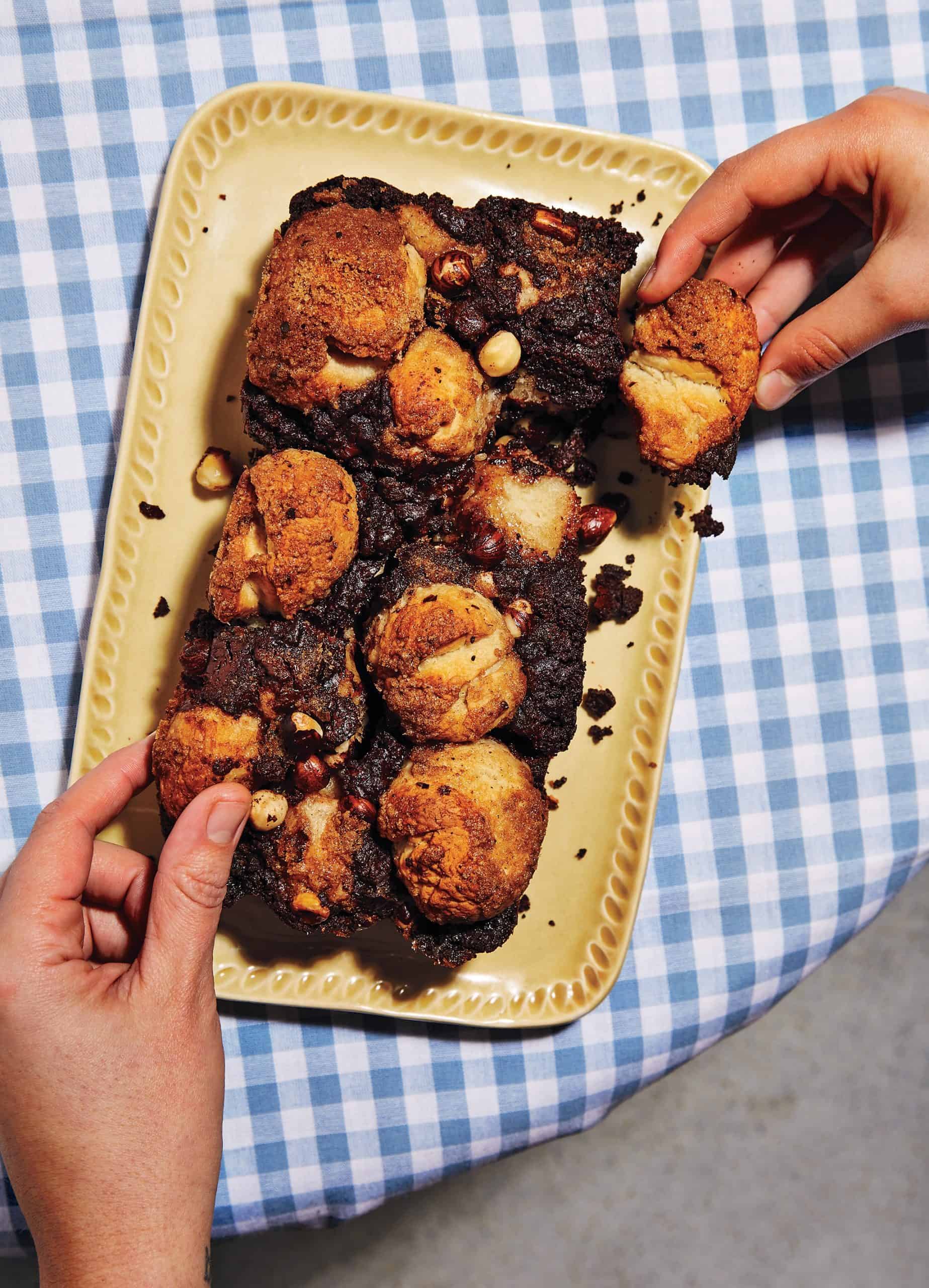 How To Make: Vegan Chocolate Pull-Apart Bread
