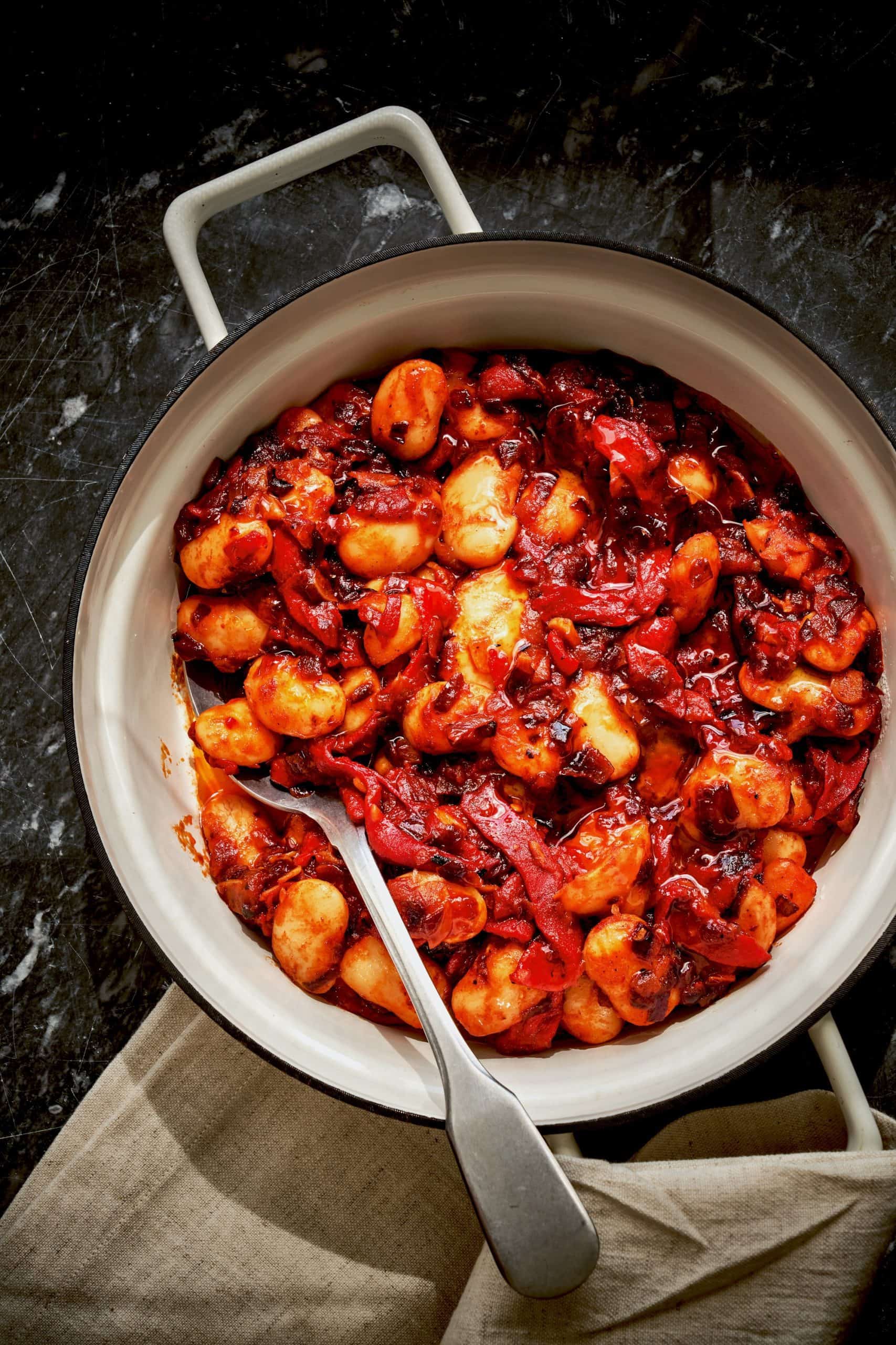 Butter Beans, Paprika & Piquillo Peppers