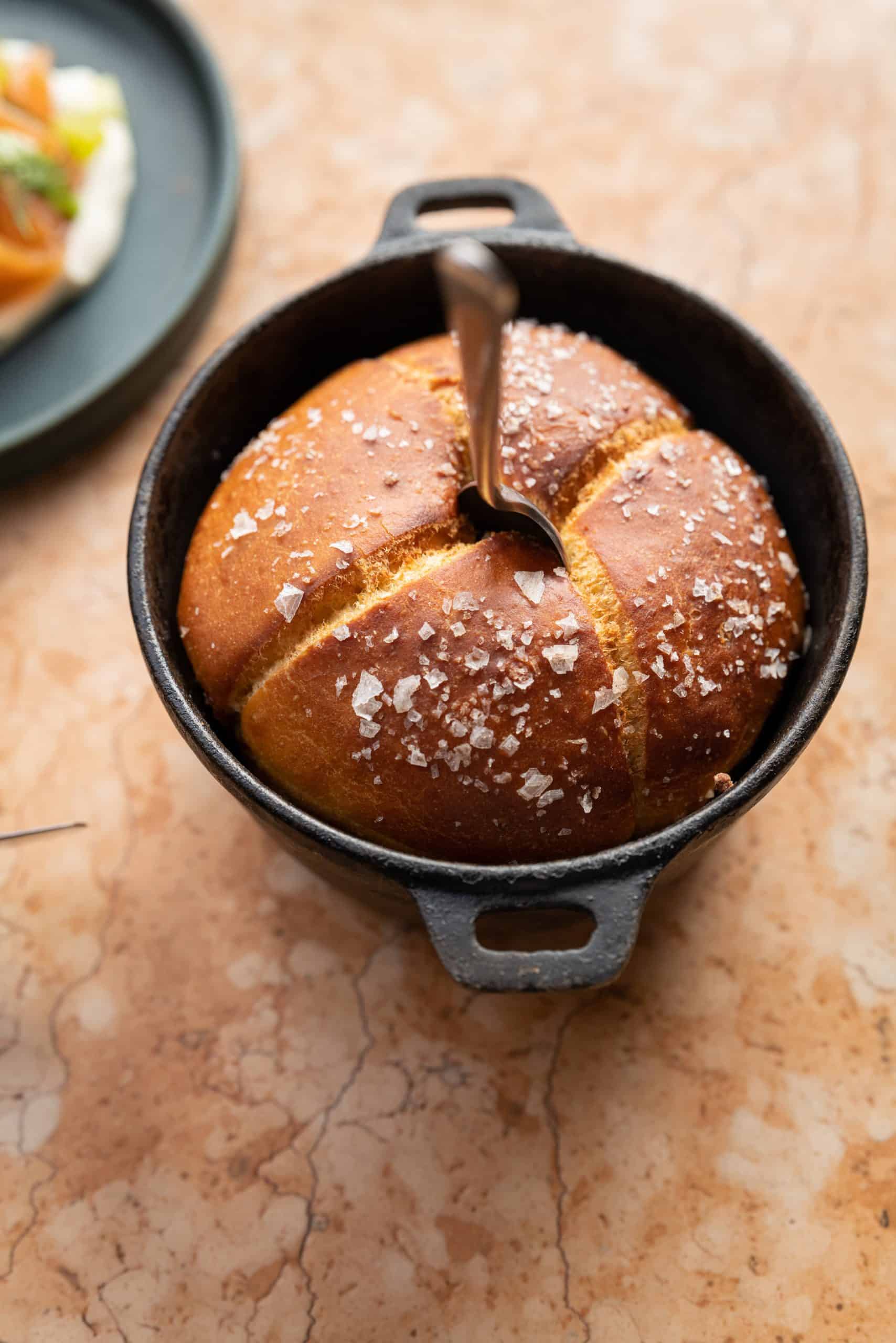 Kudu Bread with Bacon Butter
