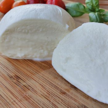 homemade mozzarella