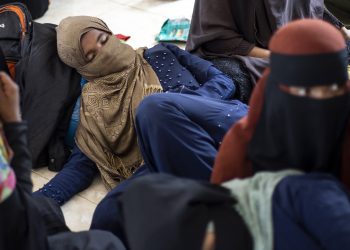 Ethnic Rohingya people rest at a temporary shelter in Bireuen, Aceh province, Indonesia, Credit;PA