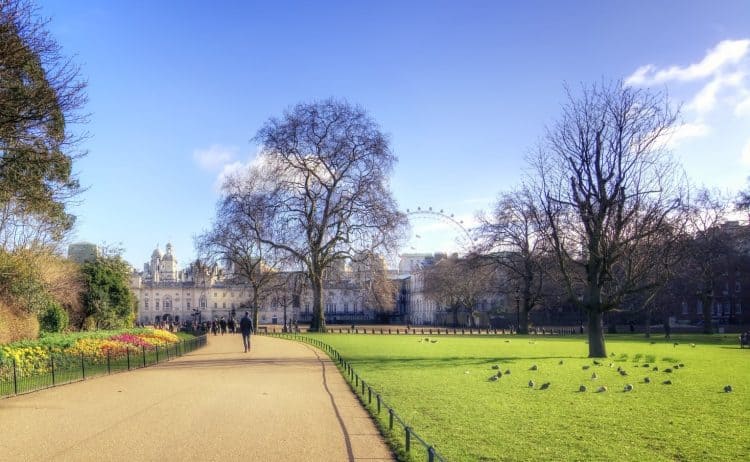 London temperatures