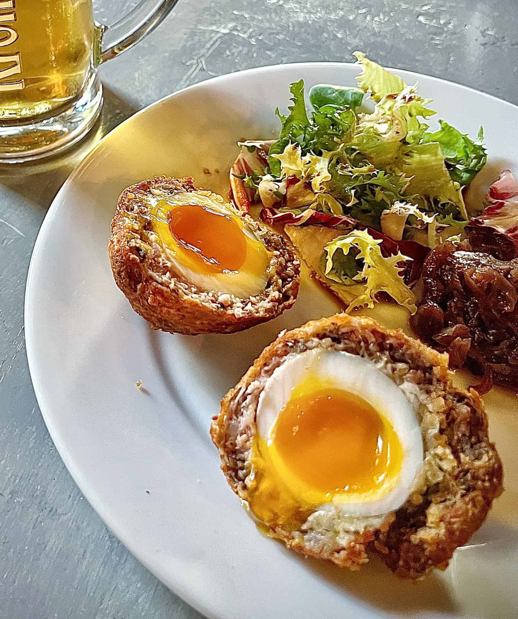 Scotch Eggs Recipe (With Runny Yolks)