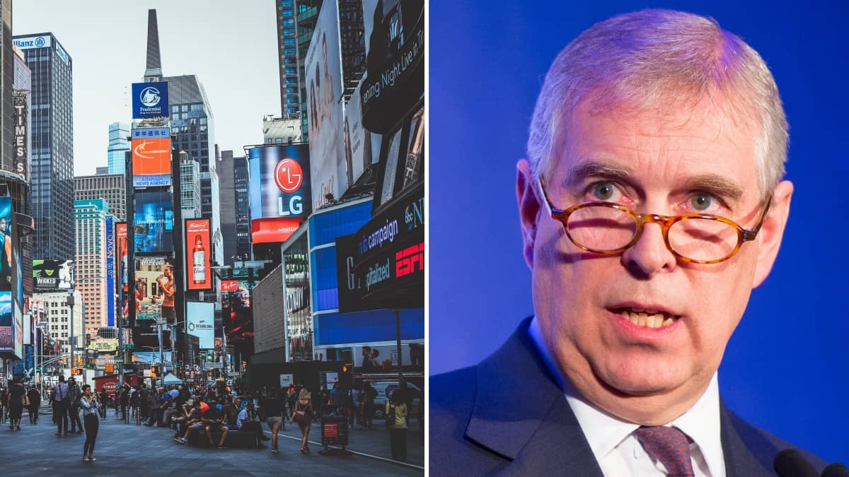 New York storage company goes viral with Prince Andrew ads
