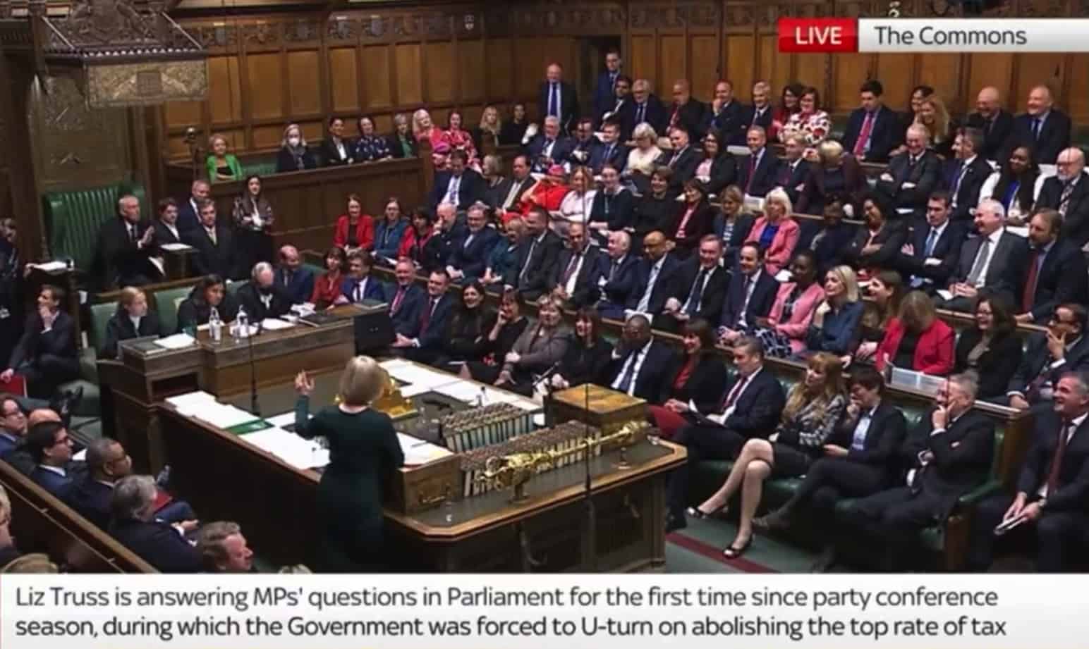 Labour backbenches erupt as Truss says she's 'genuinely unclear'