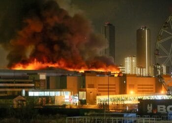 Sergei Vedyashkin/Moscow News Agency via AP