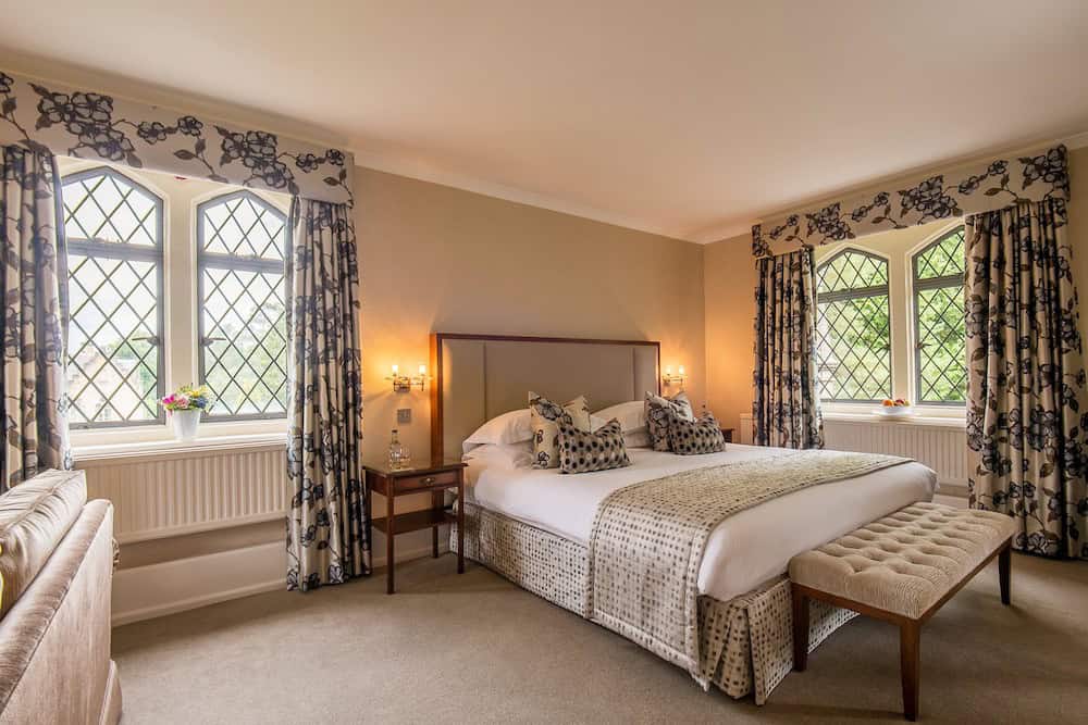 A typical room at Ashdown Park Hotel