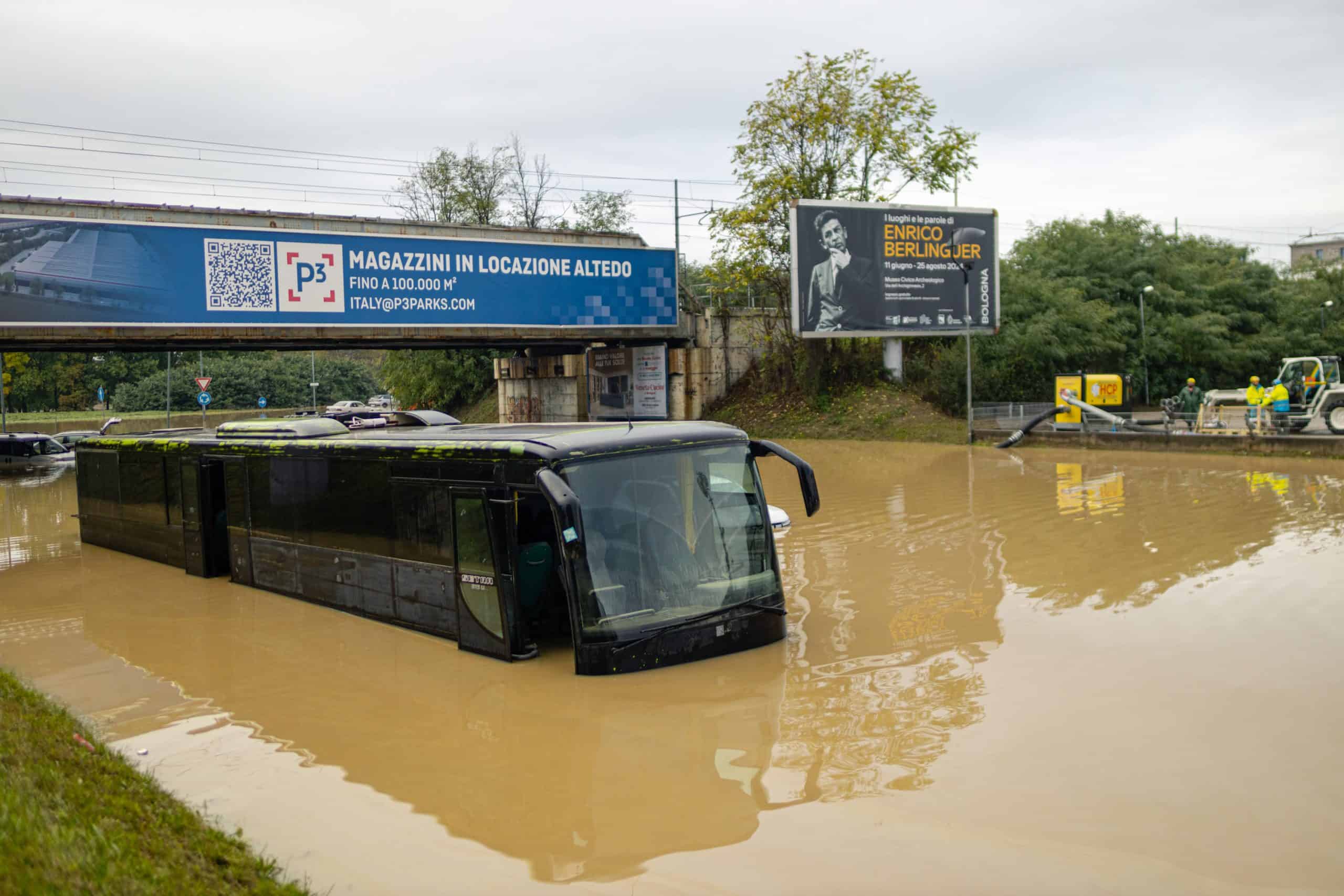 City hosting climate conference hit by torrential flooding