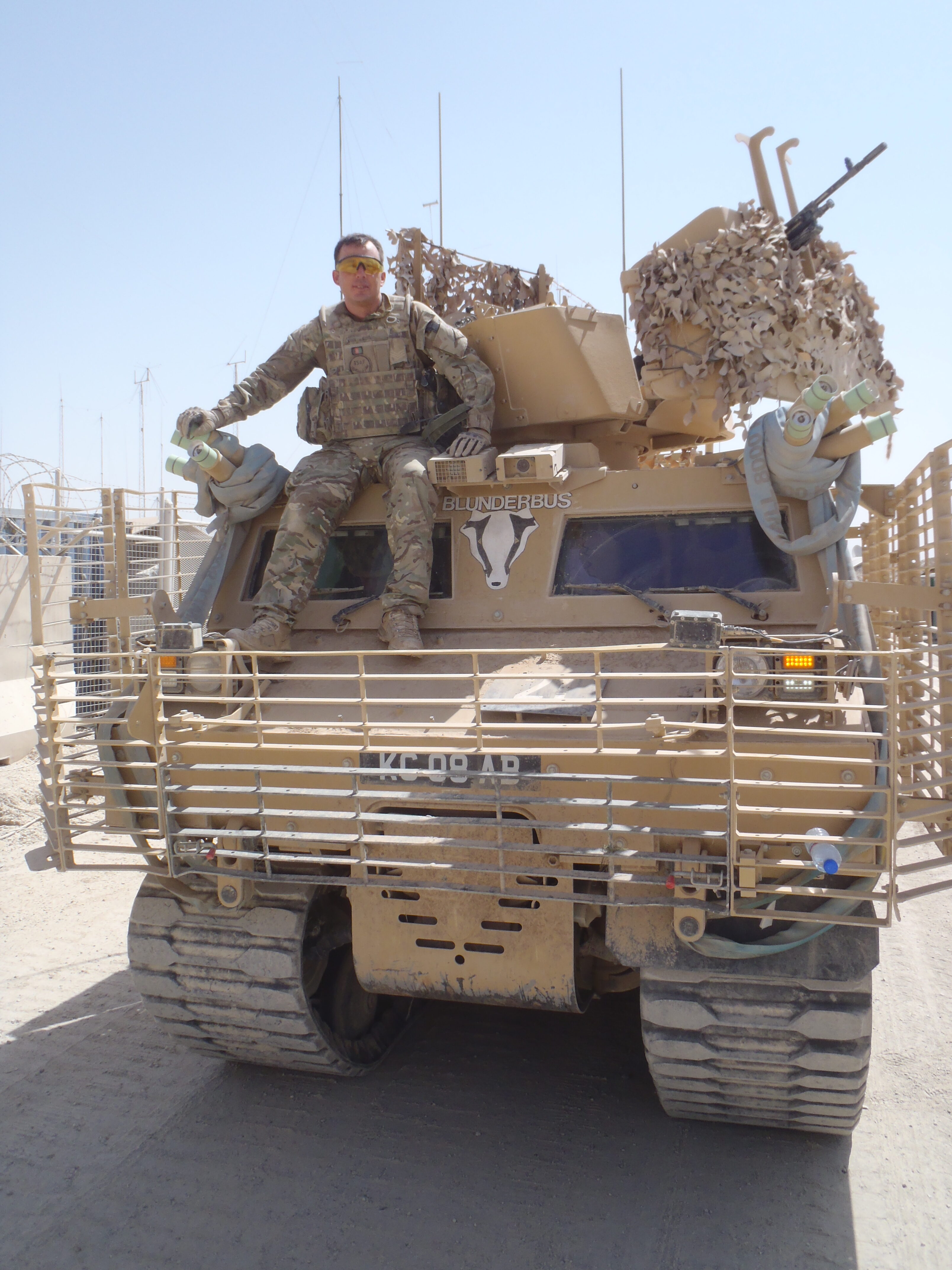 Decorated Tank Commander Matthew Baldwin