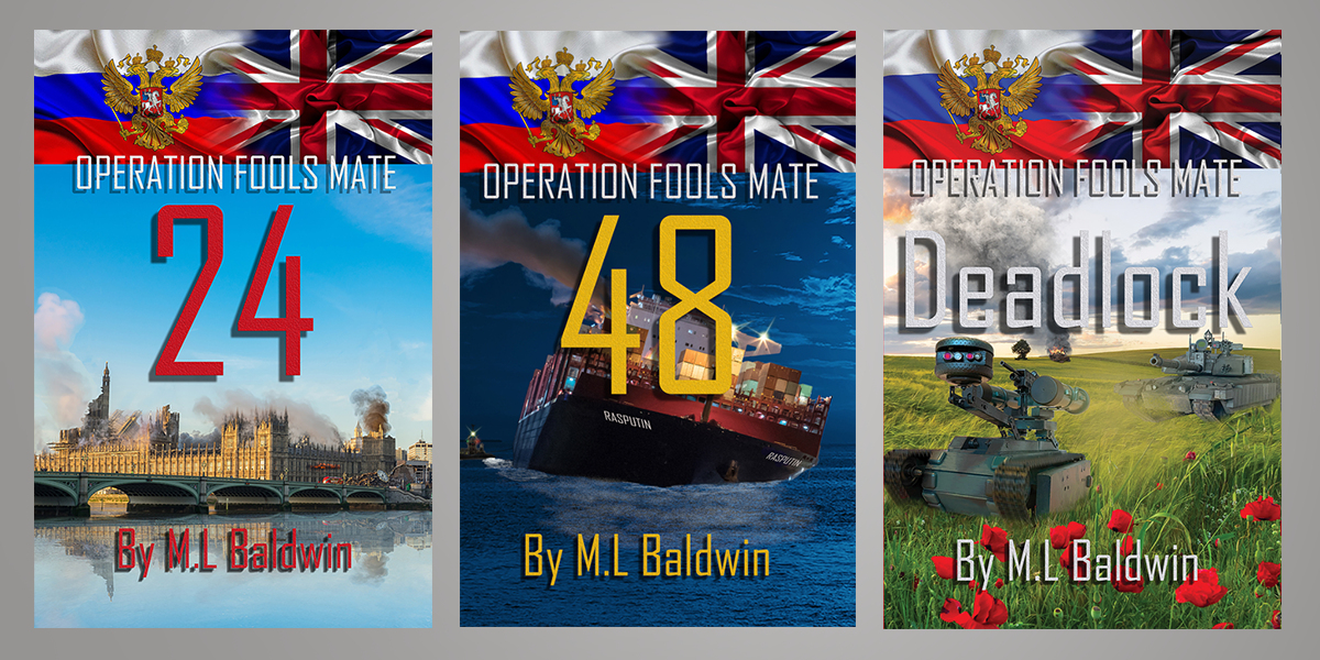 The Operation Fools Mate series by M.L. Baldwin.