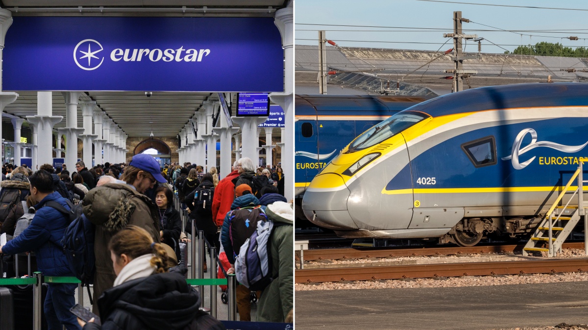 eurostar cancelled because of WW2 bomb