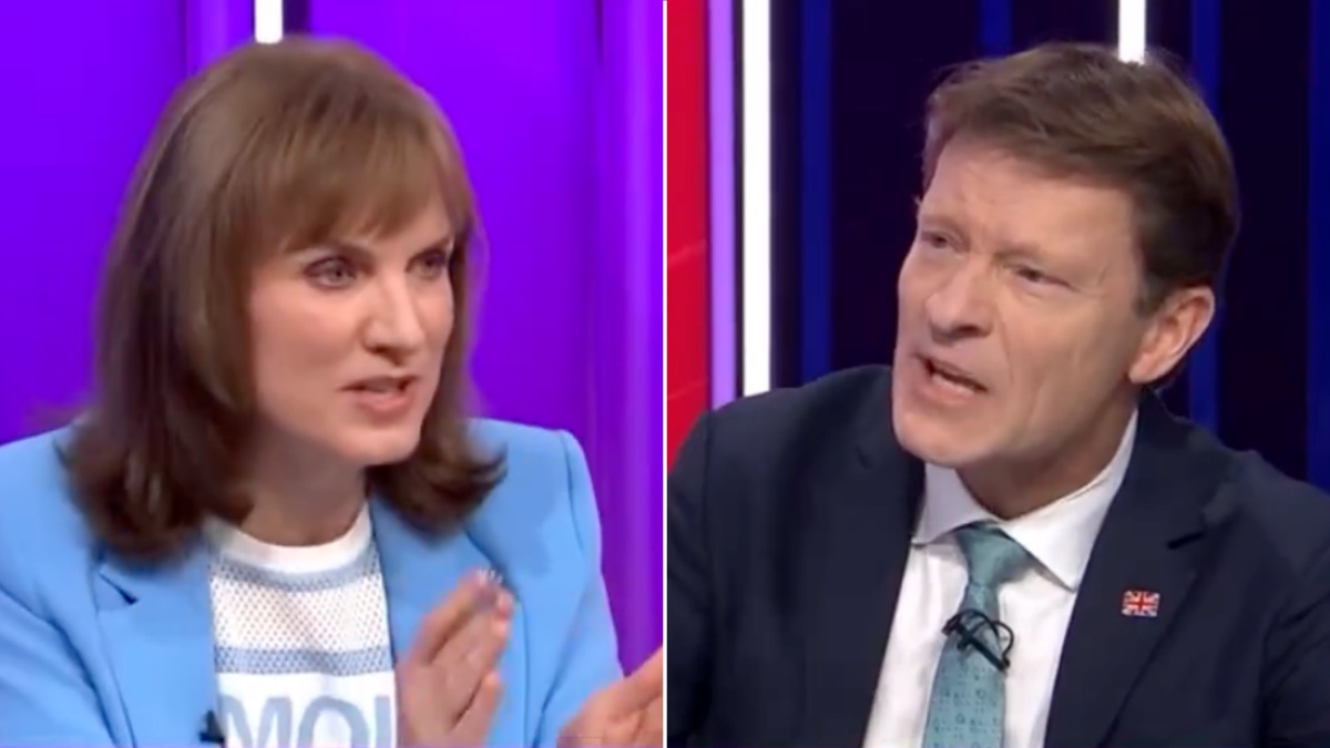 Fiona Bruce threatens to 'gag' Reform's Richard Tice on Question Time