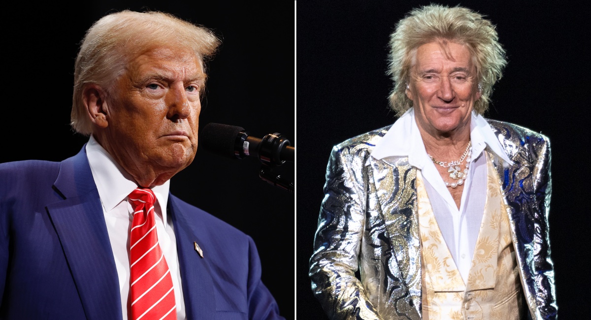 rod stewart donald trump