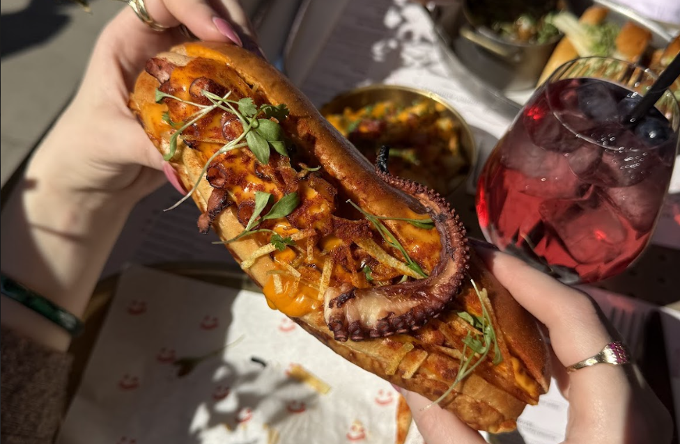 octopus hot dog london la spot