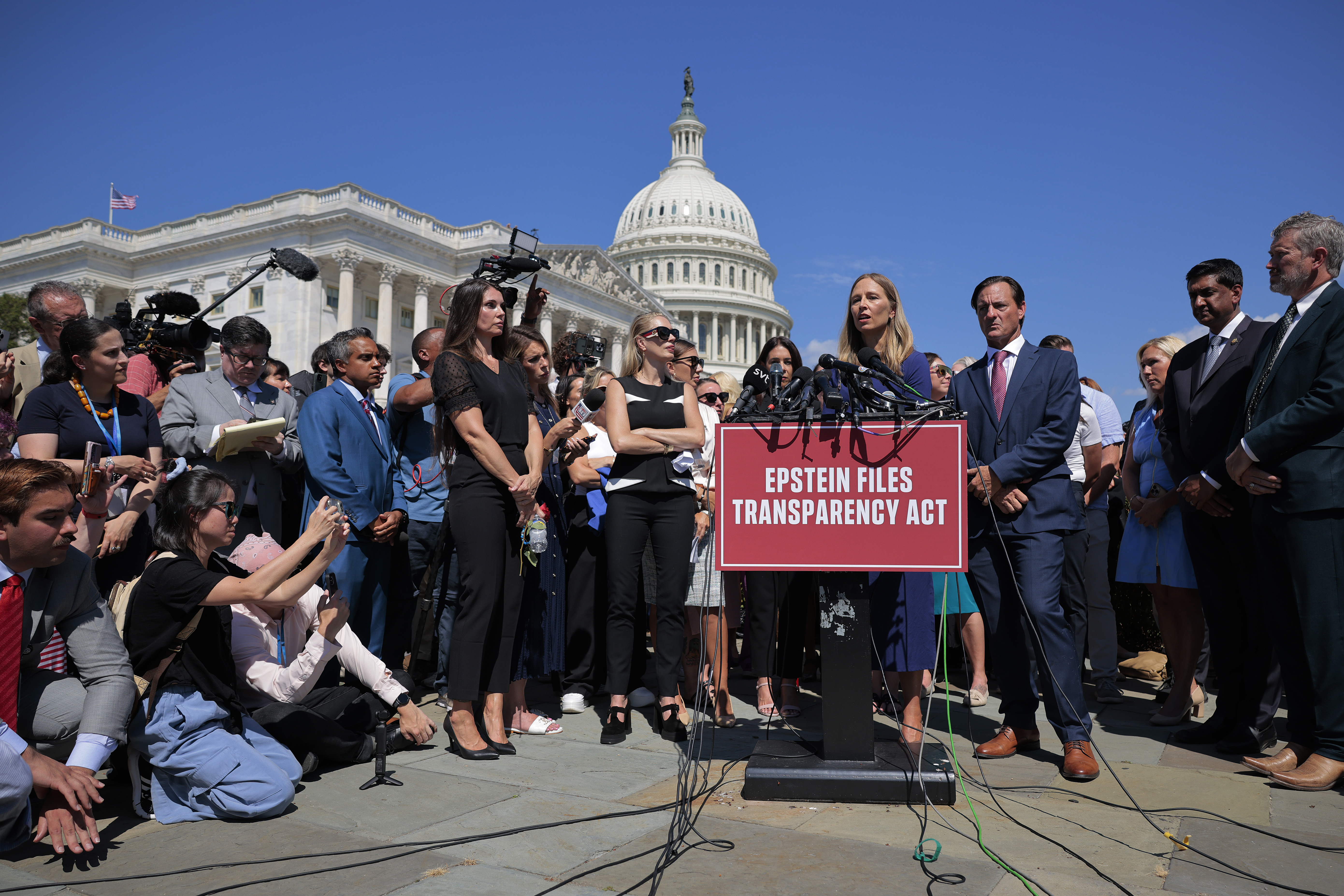 Every Republican on committee votes to block Epstein files release