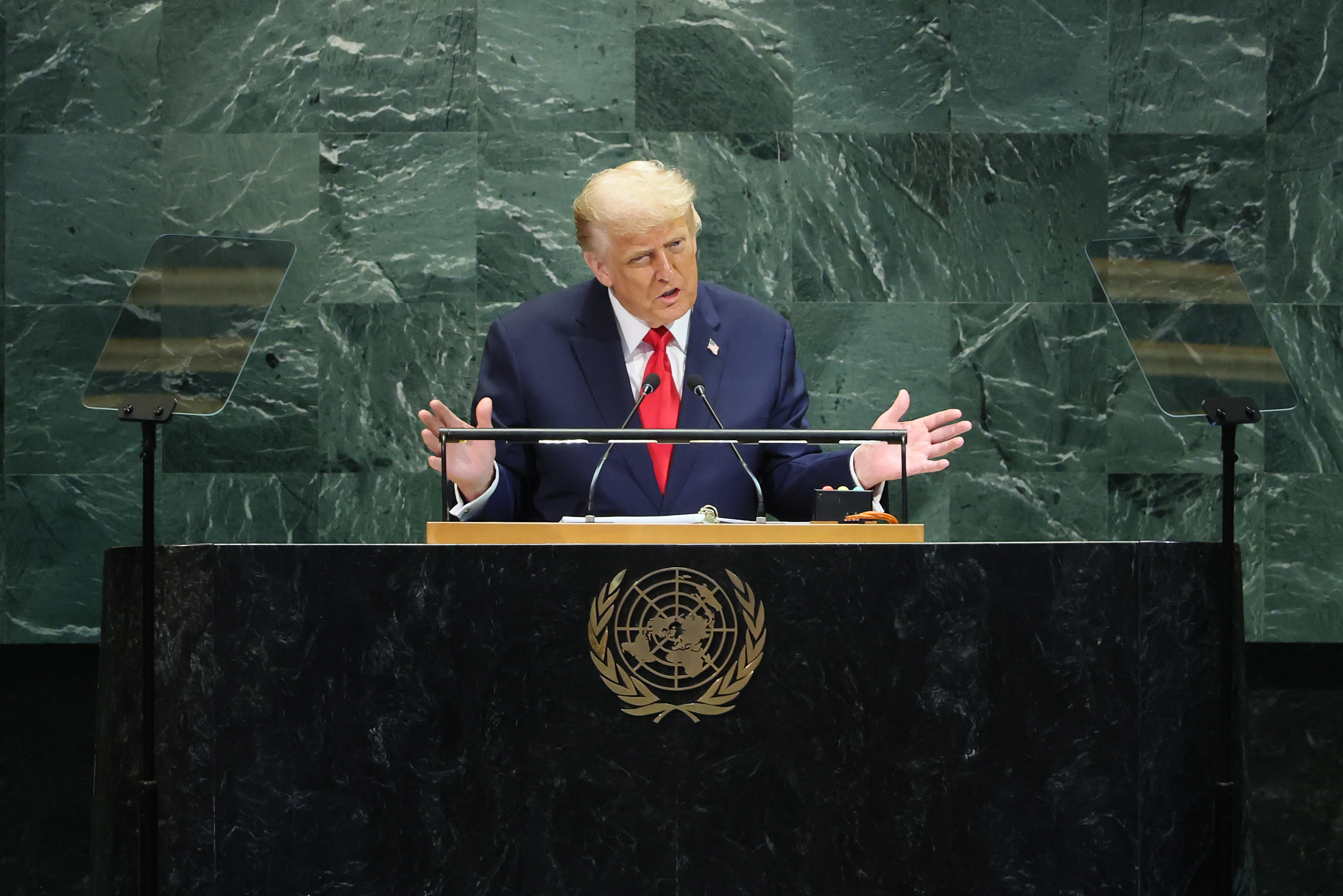 trump un address