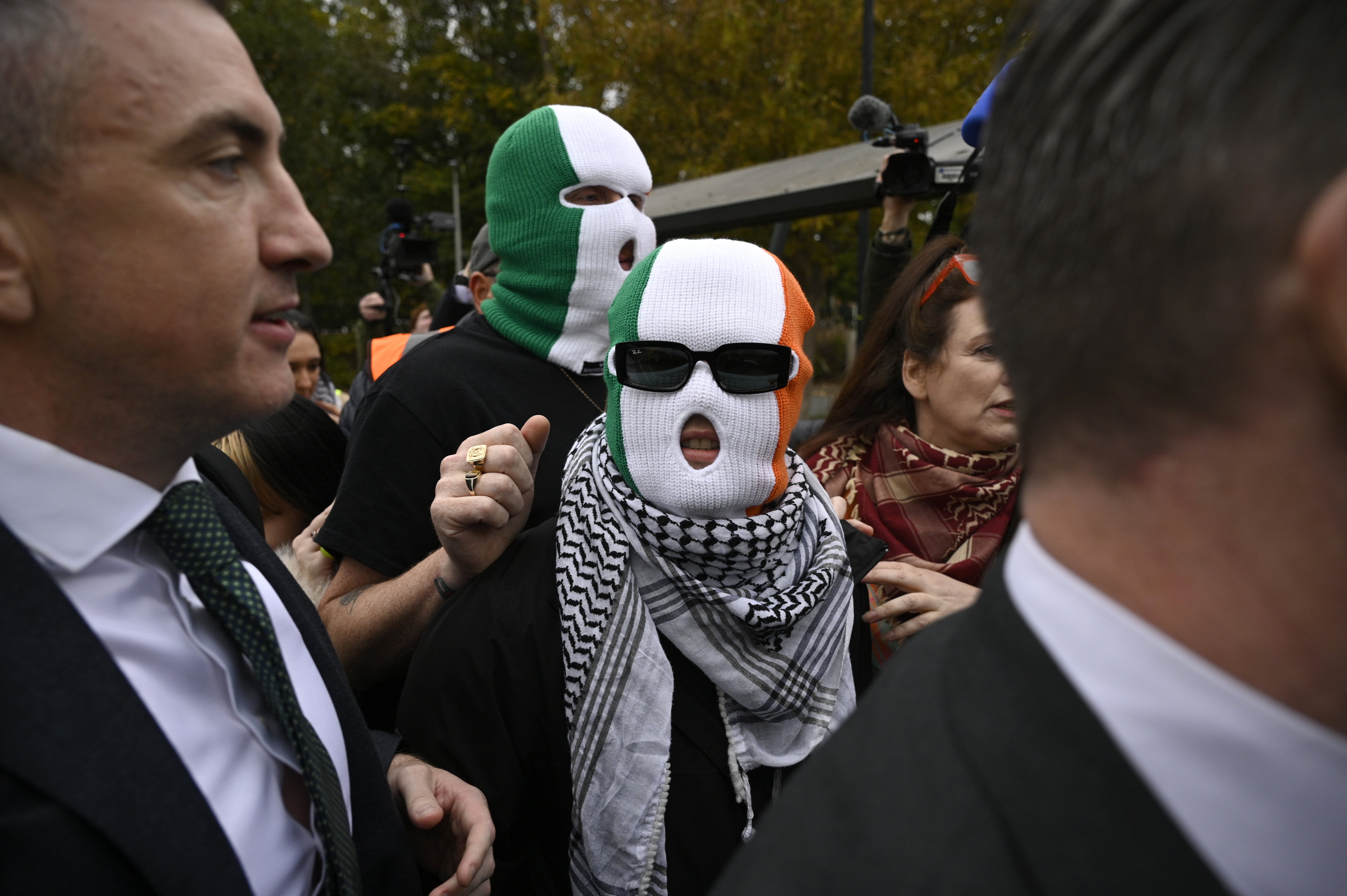Terror charges against Kneecap rapper thrown out of court