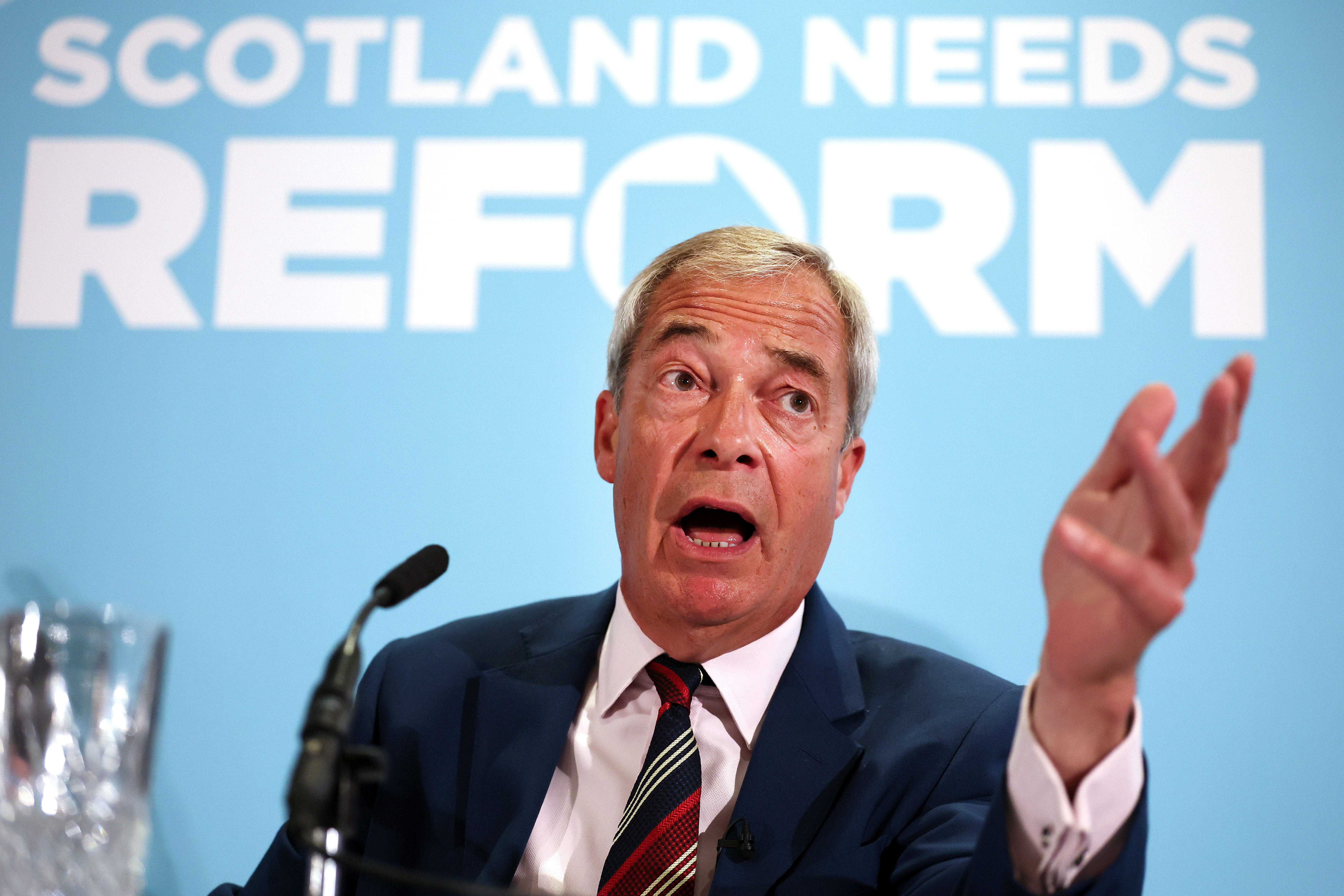 Reform continue to slide in polls as they hit nine-month low