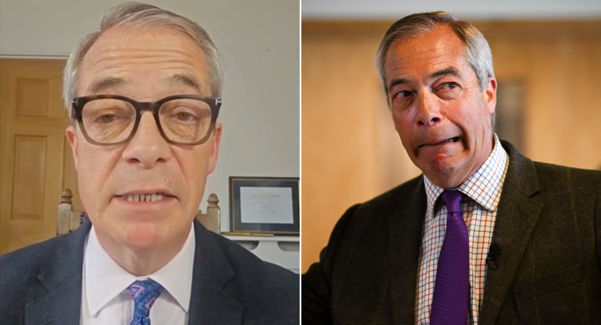 Unearthed clips show Nigel Farage using 'extremist slogans' in Cameo videos