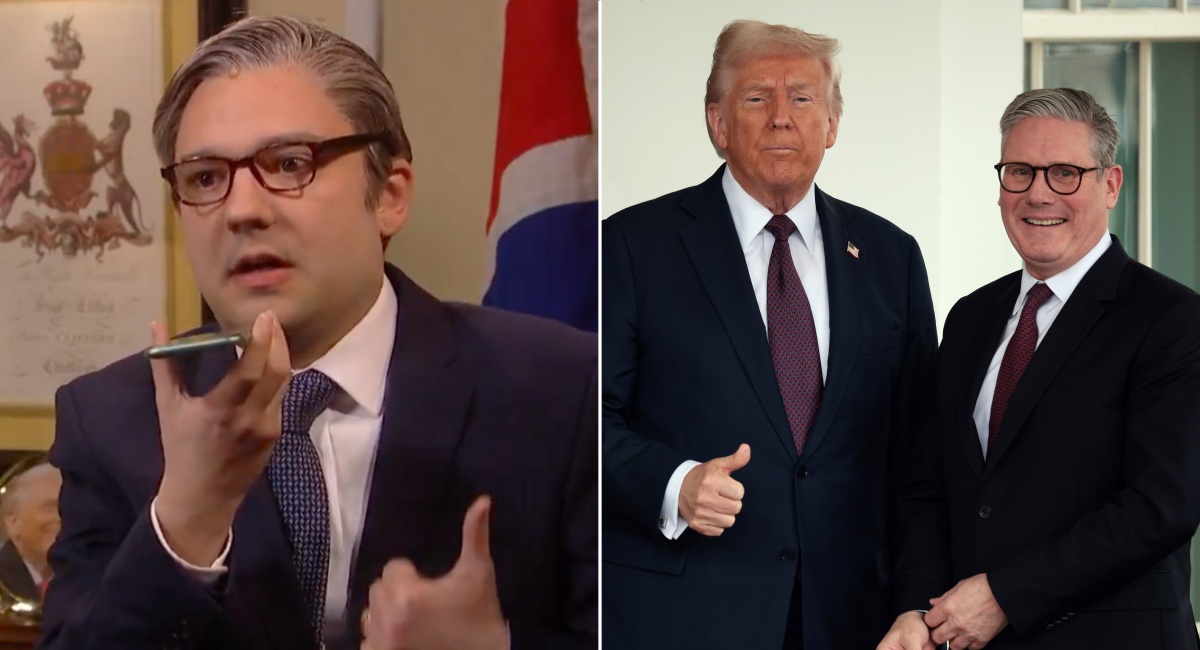 Donald Trump shares SNL UK comedy sketch mocking Keir Starmer