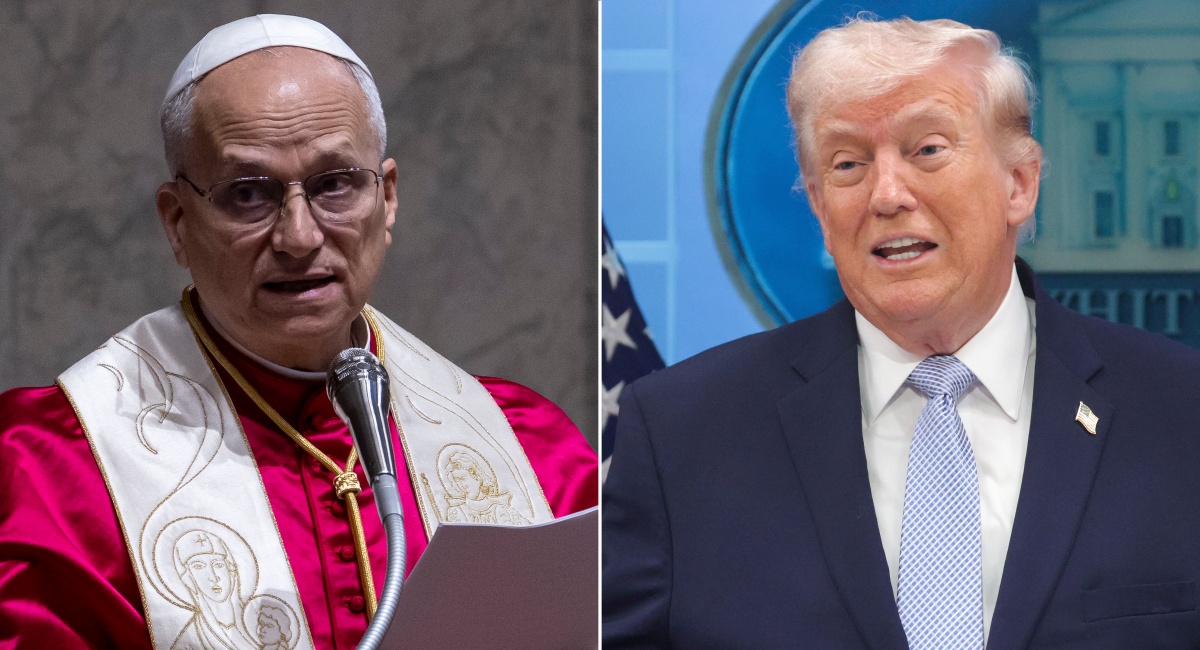 pope leo donald trump