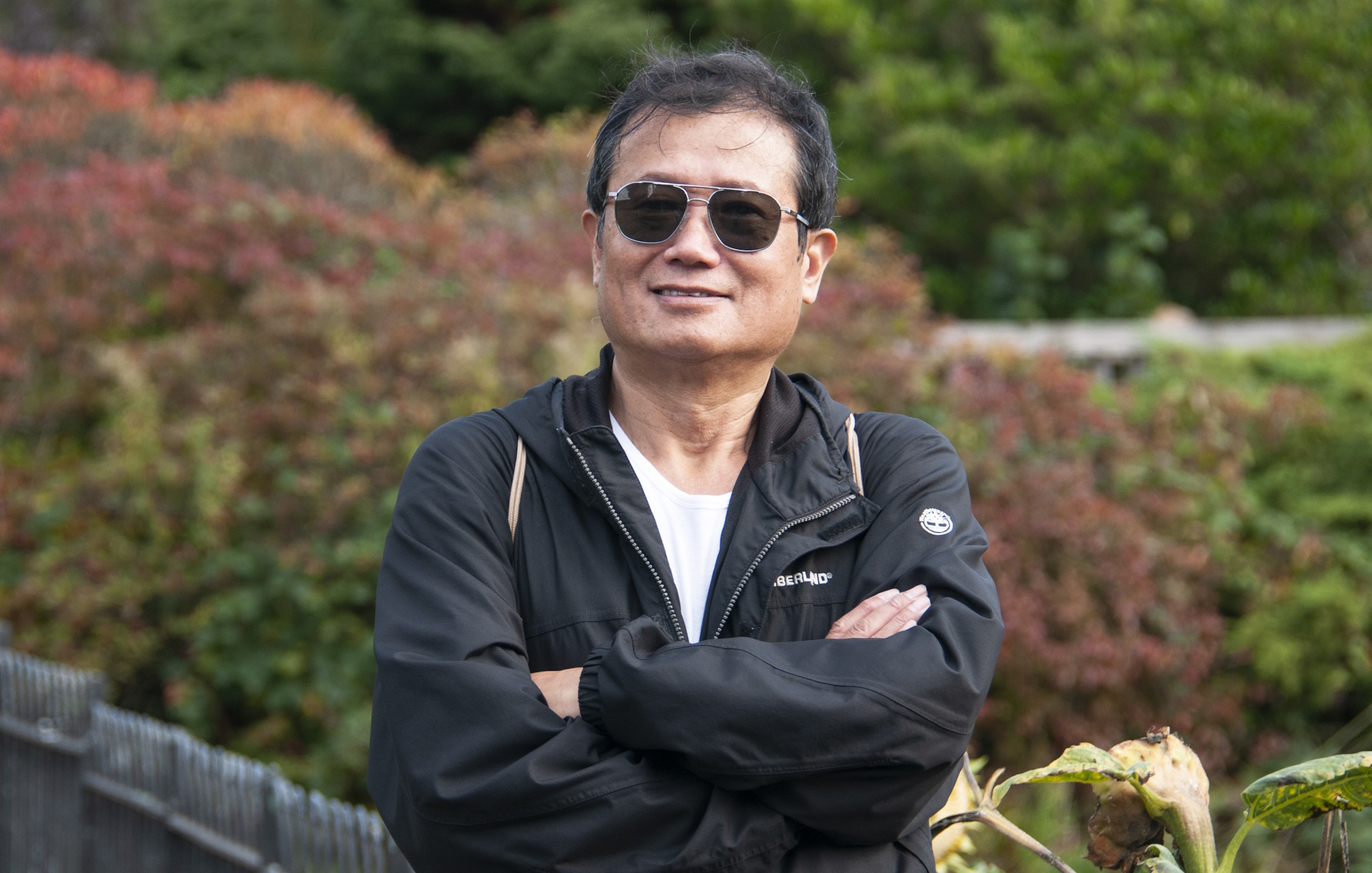 Author Zhang Pu, who wrote A Tibetan Girl Called Ata