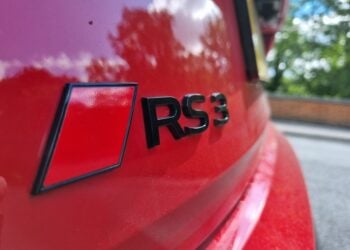 Audi RS3 rear badge