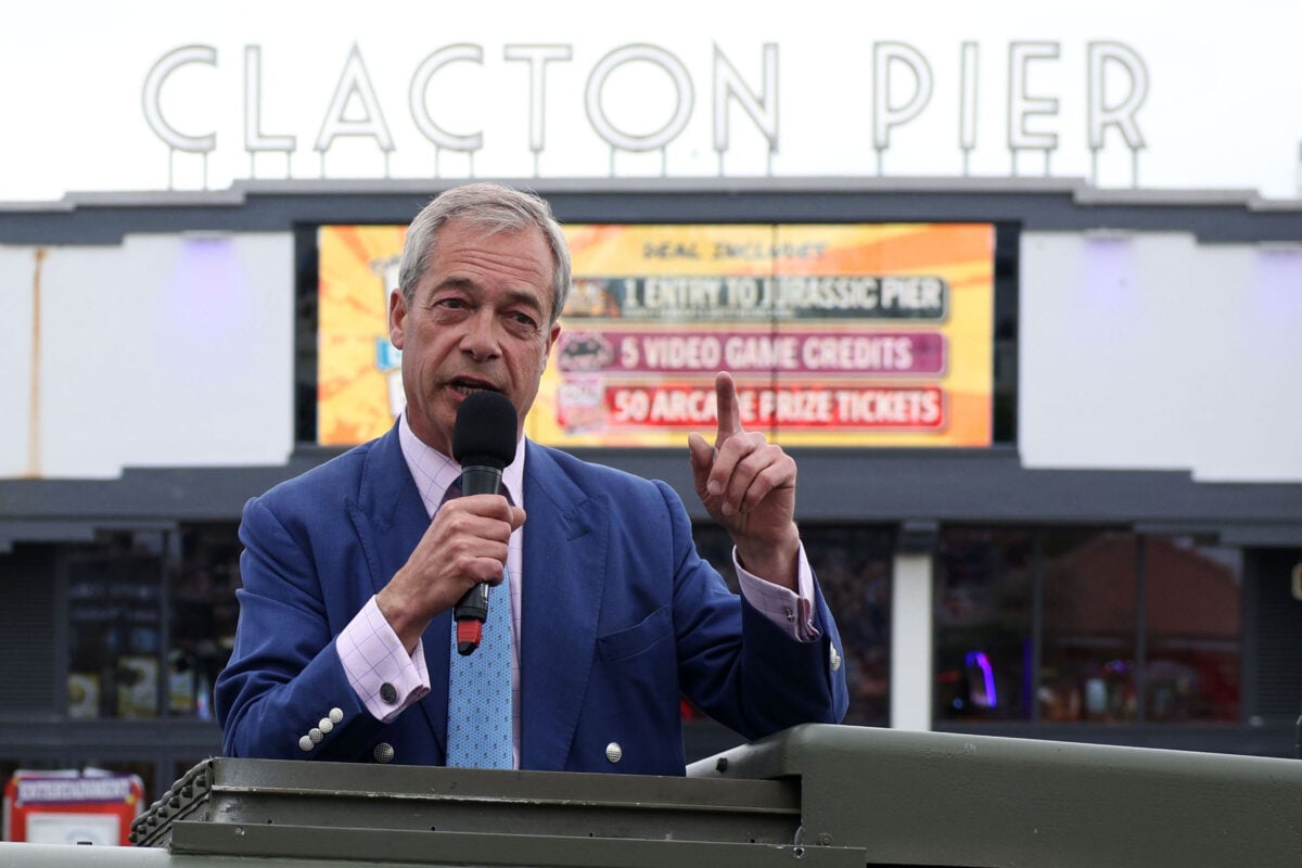 Nigel Farage mentioned Clacton just twice in the Commons over the last year