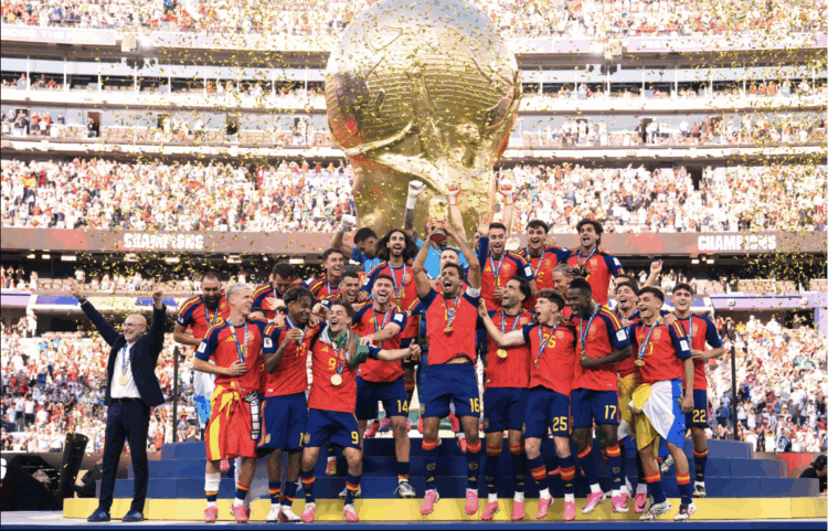 spain world cup photo trump