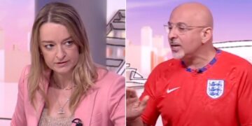 Laura Kuenssberg rubbishes Nadhim Zahawi's claims that Farage is victim of Westminster 'pile-on'