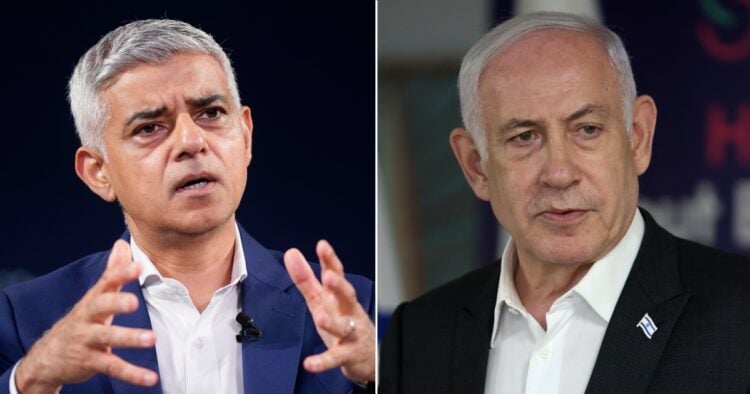 netanyahu sadiq khan