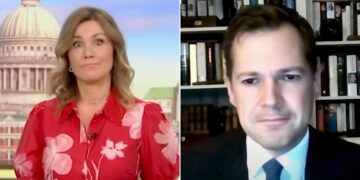 Embarrassing hot mic moment for Robert Jenrick after GMB interview