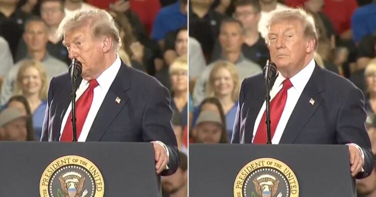 trump heckled