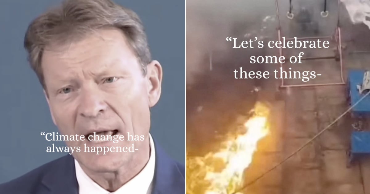 Labour release brilliant attack ad on Richard Tice following climate change comments