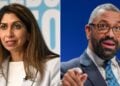 Suella Braverman humiliated by James Cleverly in row over her immigration decisions