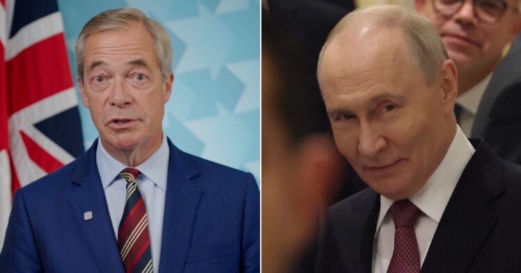 Nigel farage russia