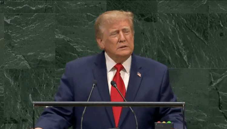 donald trump un speech