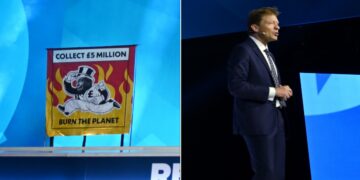 greenpeace farage banner