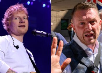 ed sheeran tommy robinson