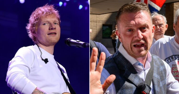 ed sheeran tommy robinson