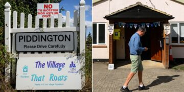 village votes to leave uk