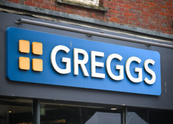 greggs christmas menu