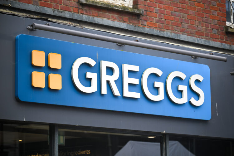 greggs christmas menu
