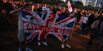 hampshire gosport protest