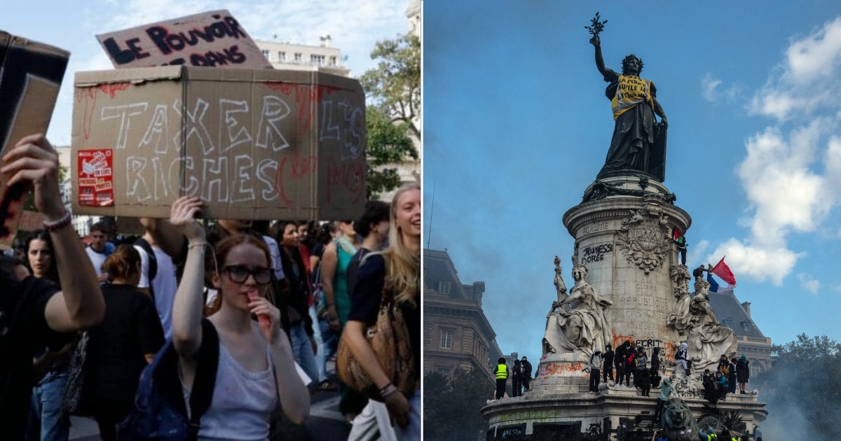 europe protests