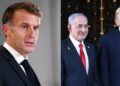 macron trump french riots