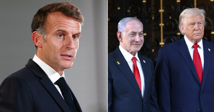macron trump french riots