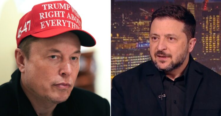 zelensky musk starlink